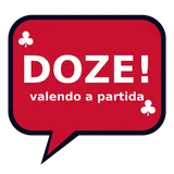 Figurinha de truco: DOZE! valendo a partida